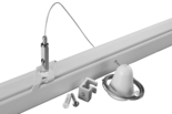 3-fase-pendelset-5-meter-staaldraad-+-plafondkap
