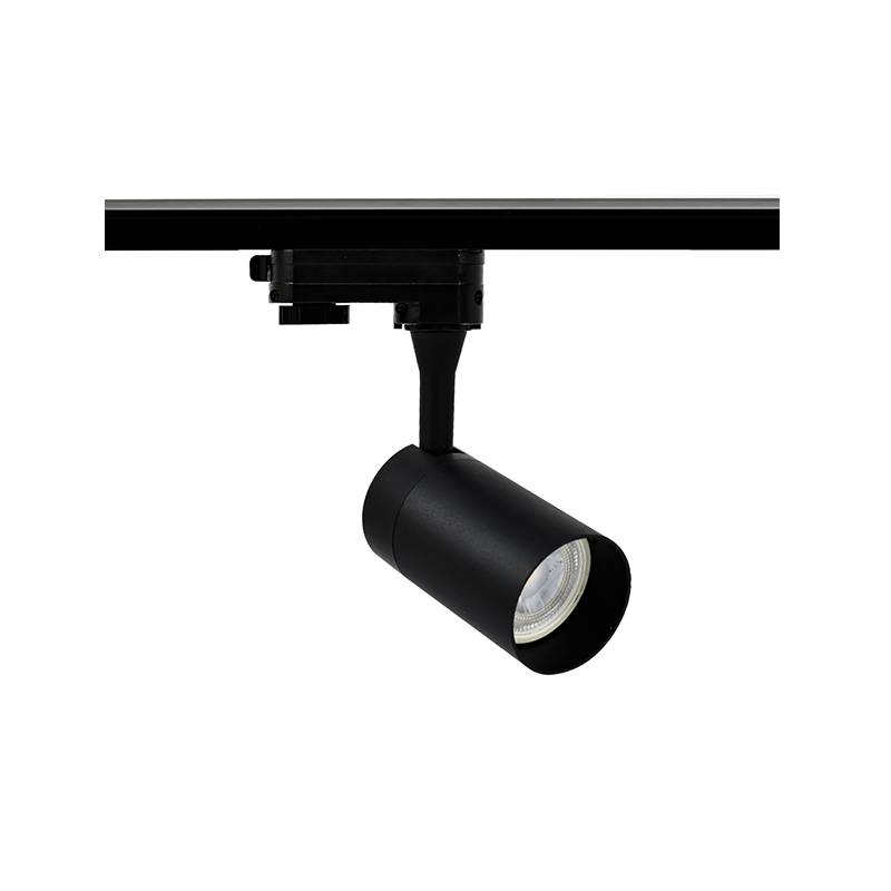 3-FASE ARMATUUR MET GU10 FITTING ZWART