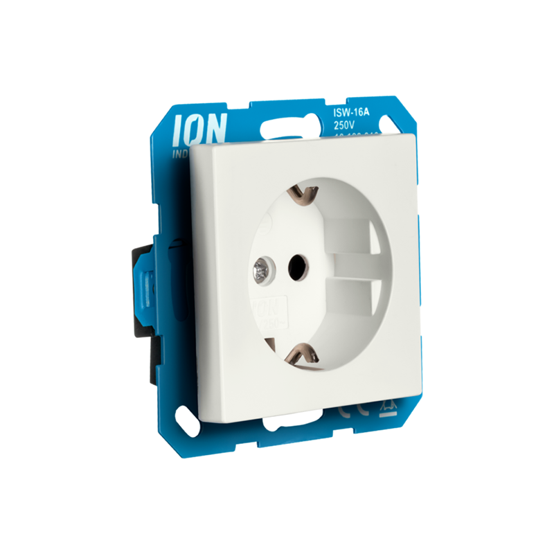 ION INDUSTRIES | WALL SOCKET | RA | V1/J1 | MATTE ALPIN WHITE