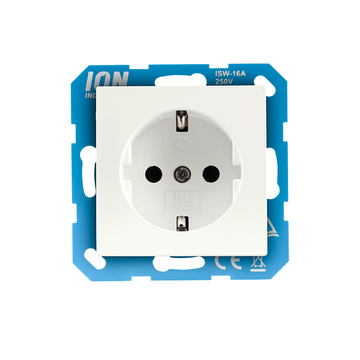 ION INDUSTRIES | WALL SOCKET | RA | V1/J1 | MATTE ALPIN WHITE