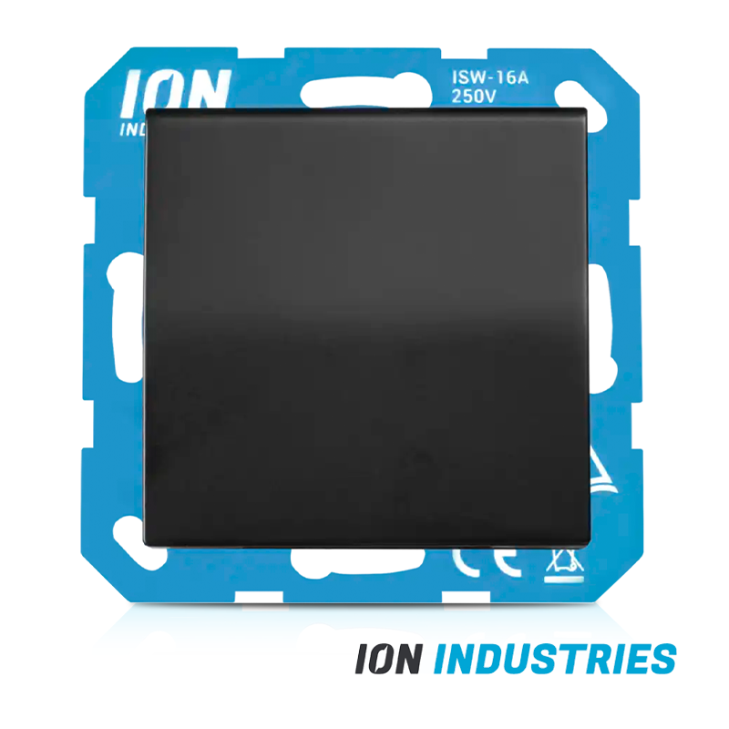 klapdeksel-wandcontactdoos-matzwart-ral9017