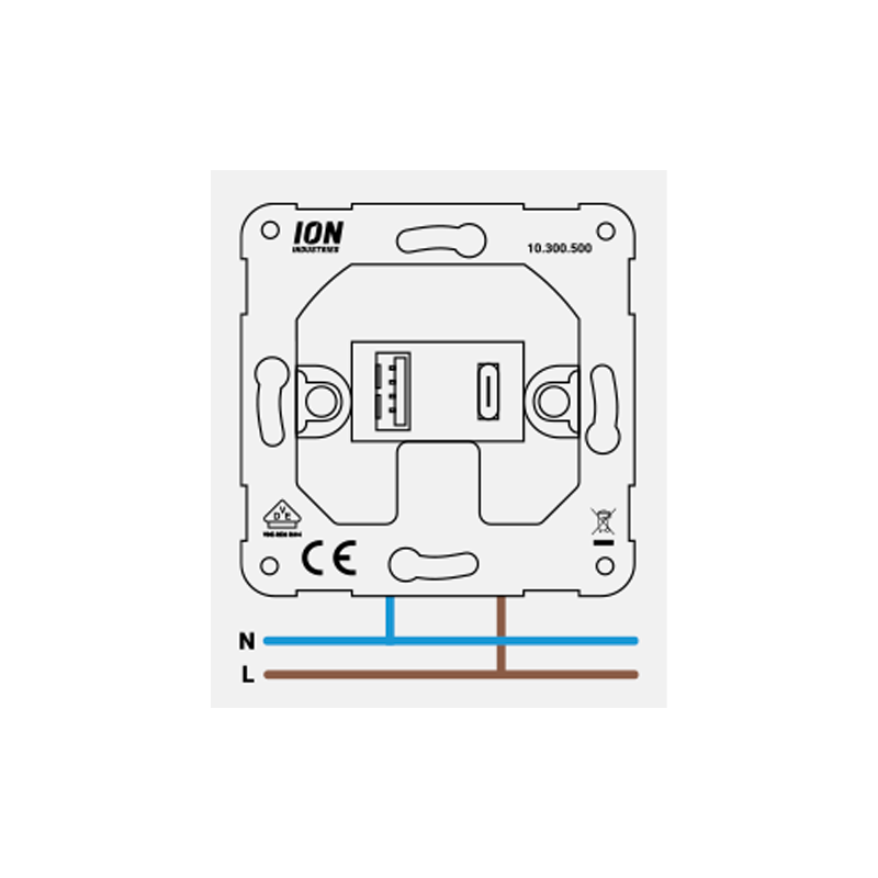usb-aansluitdoos-ion-industries
