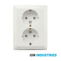 wandcontactdoos-wit-2-voudig-ion-industries