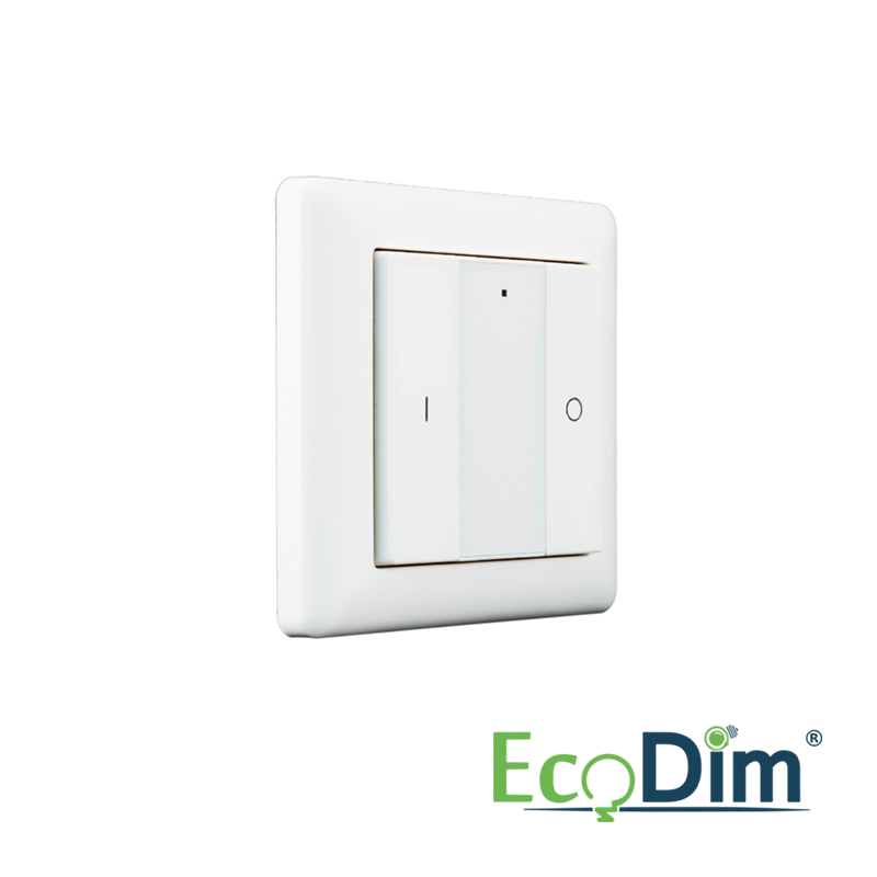 ECODIM | WIRELESS ZIGBEE SWITCH | 1 GROUP | WHITE
