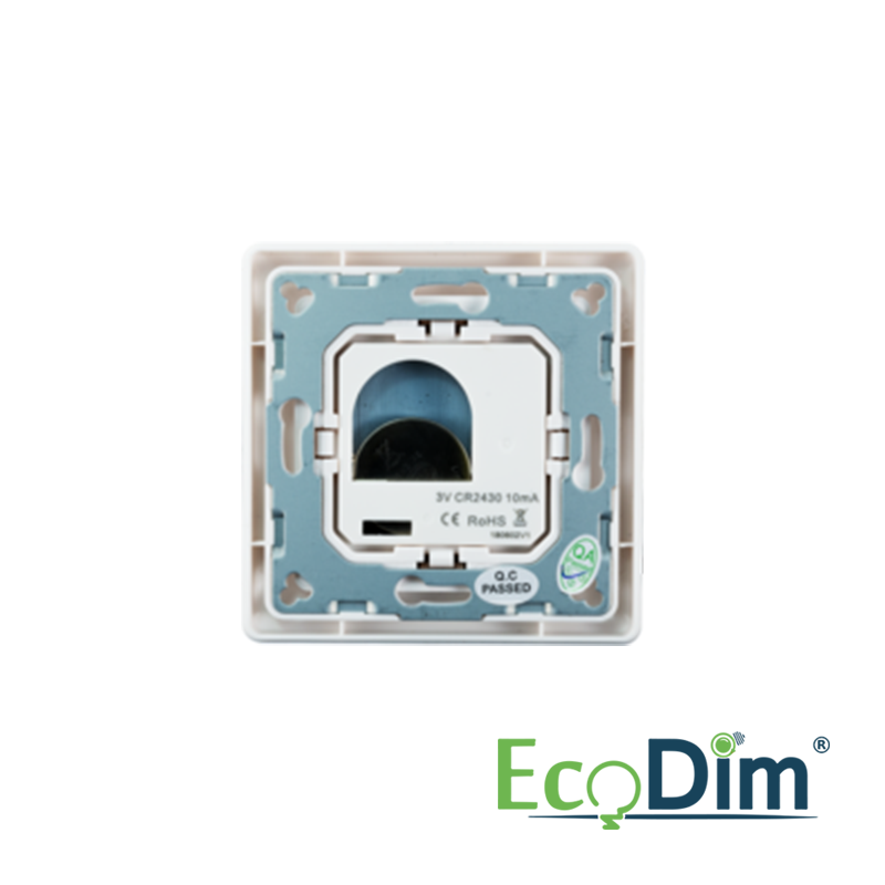 ECODIM | WIRELESS ZIGBEE SWITCH | 4 GROUPS | WHITE