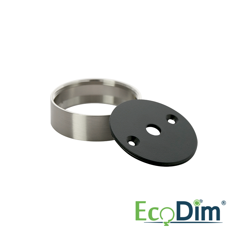 ECODIM | OPBOUWARMATUUR MEUBELSPOT | ROND | NIKKEL