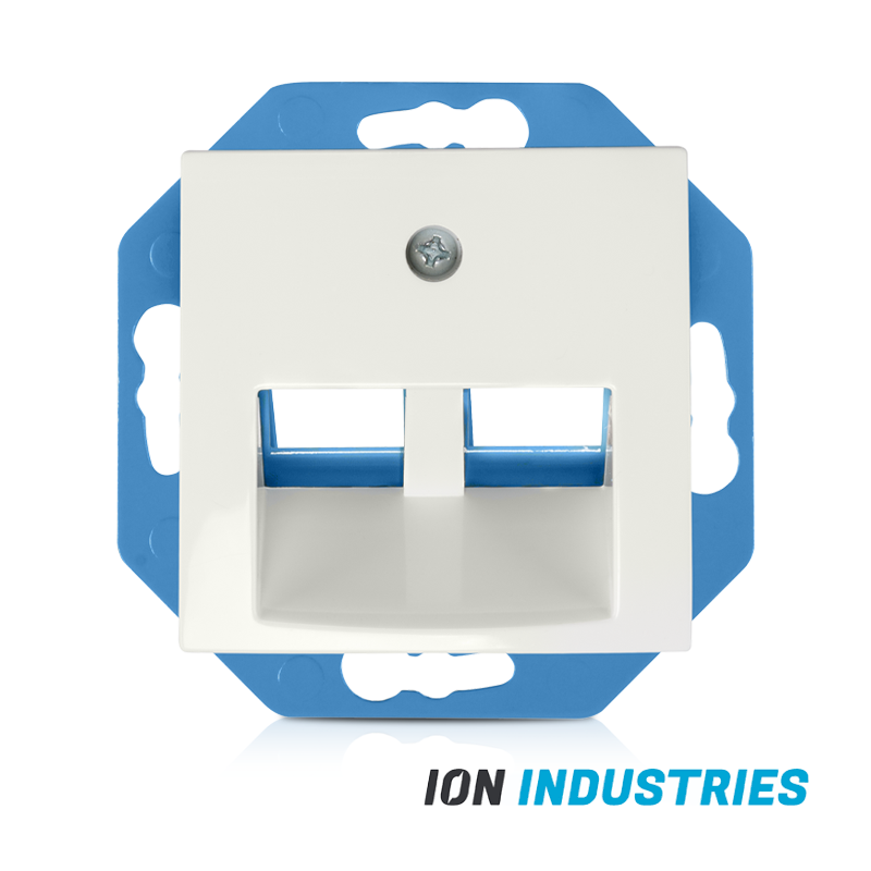 centraalplaat-wit-modular-jack-2-voudig