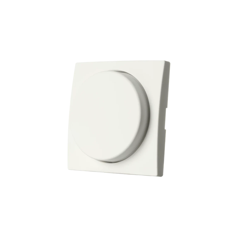 ION INDUSTRIES | CENTRAALPLAAT | DIMMERKNOP | ENKELVOUDIG | E1 | MAT ALPIN WIT