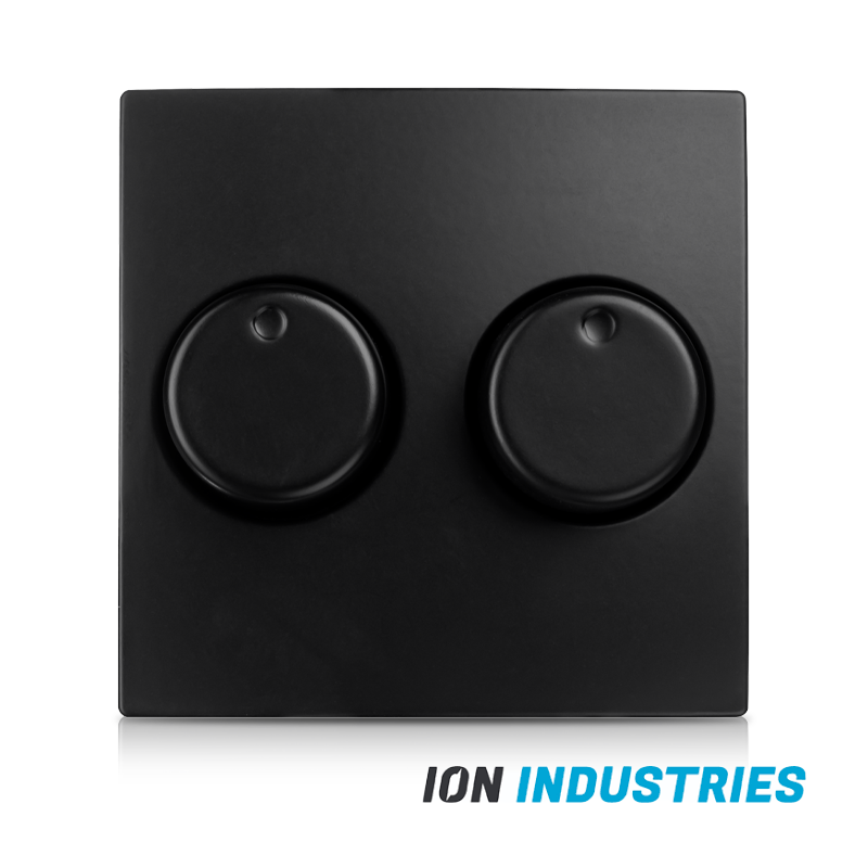duo-dimmerknop-zwart-ion-industries