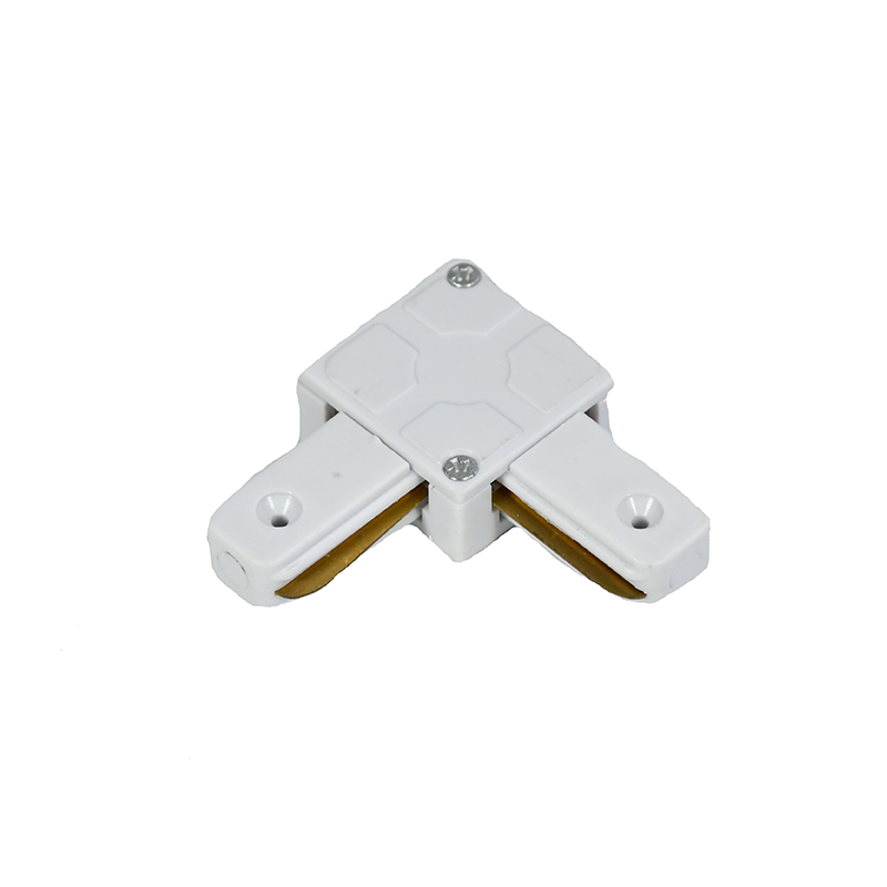 1-FASE RAIL L-VORM CONNECTOR WIT