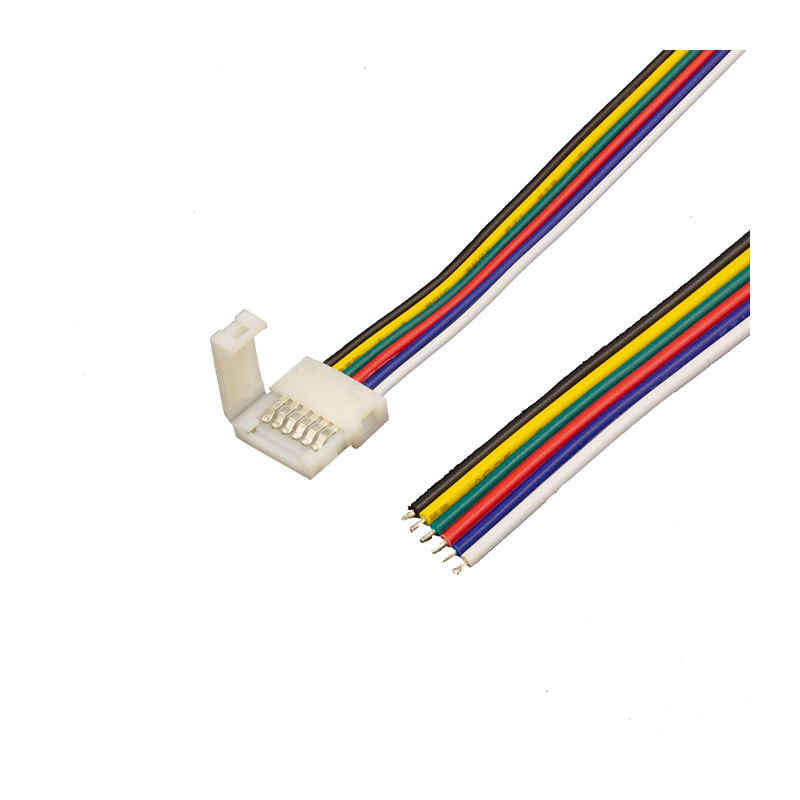 LEDSTRIP CONNECTOR | STRIP TO POWER | 6 PIN | 12MM | IP20