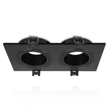 DUO GU10 ARMATUUR GREIP ZWART