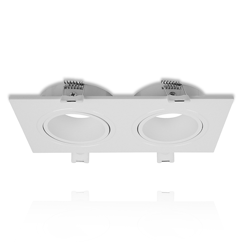 duo armatuur gu10 wit kantelbaar