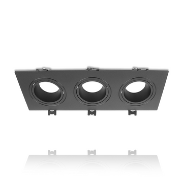 kantelbare gu10 armatuur zwart