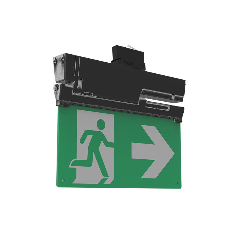 led noodverlichting zwart 3 fase