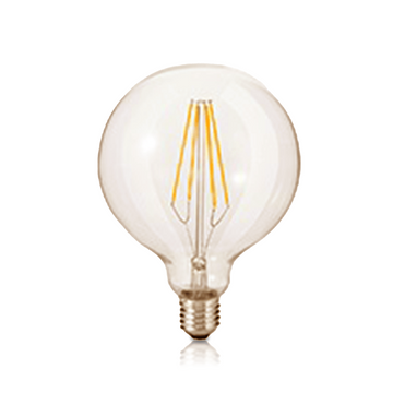 LED Filament Bulb G125 4W Amber