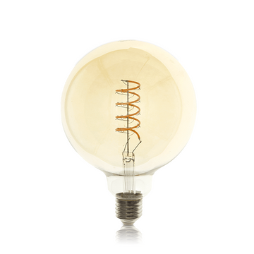 LED Filament Bulb G80 Amber 4W