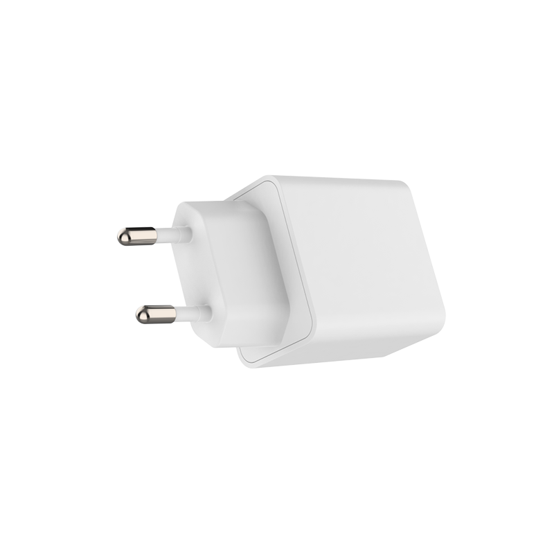 USB-A + USB-C OPLADER | WIT | 5V | 3A