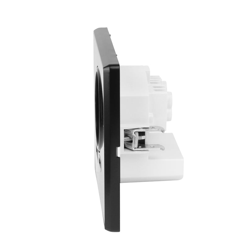 WANDCONTACTDOOS | MET USB-A & USB-C AANSLUITING | ZWART