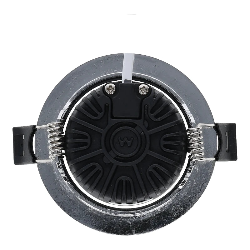LED INBOUWSPOT | 5W | Ø82mm | DIMBAAR | SLIM-FIT | CHROOM