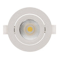LED INBOUWSPOT | 5W | Ø81mm | DIM TO WARM | SLIM-FIT | WIT