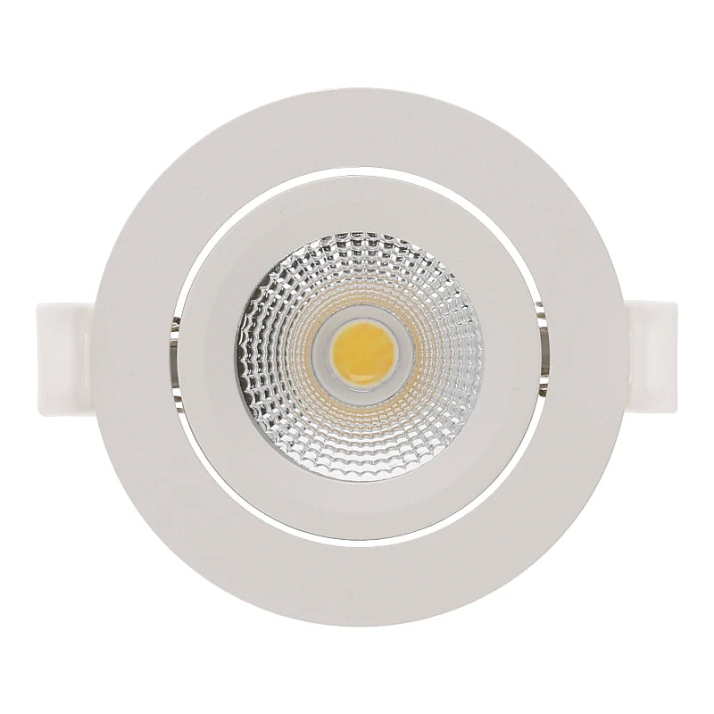 LED INBOUWSPOT | 5W | Ø81mm | DIM TO WARM | SLIM-FIT | WIT