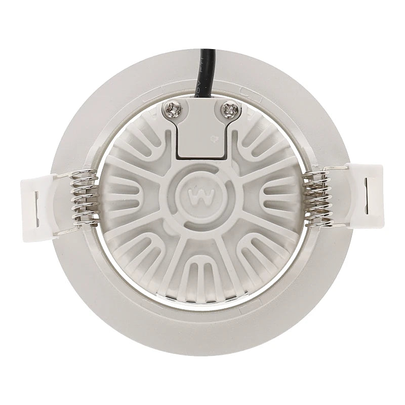 LED INBOUWSPOT | 5W | Ø81mm | DIM TO WARM | SLIM-FIT | WIT