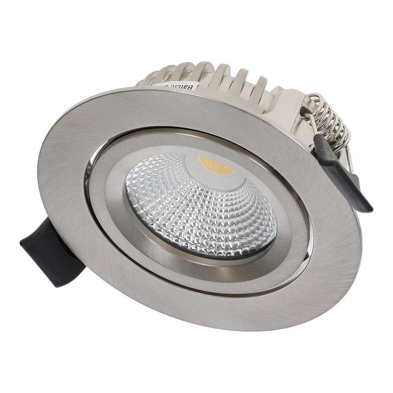 LED INBOUWSPOT | 5W | Ø82mm | DIMBAAR | SLIM-FIT | ZILVER