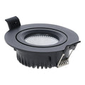 LED INBOUWSPOT | 5W | Ø82mm | DIMBAAR | SLIM-FIT | ZWART