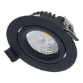 LED INBOUWSPOT | VARDA | SLIM-FIT | 5W | DIM | ZWART | DTW