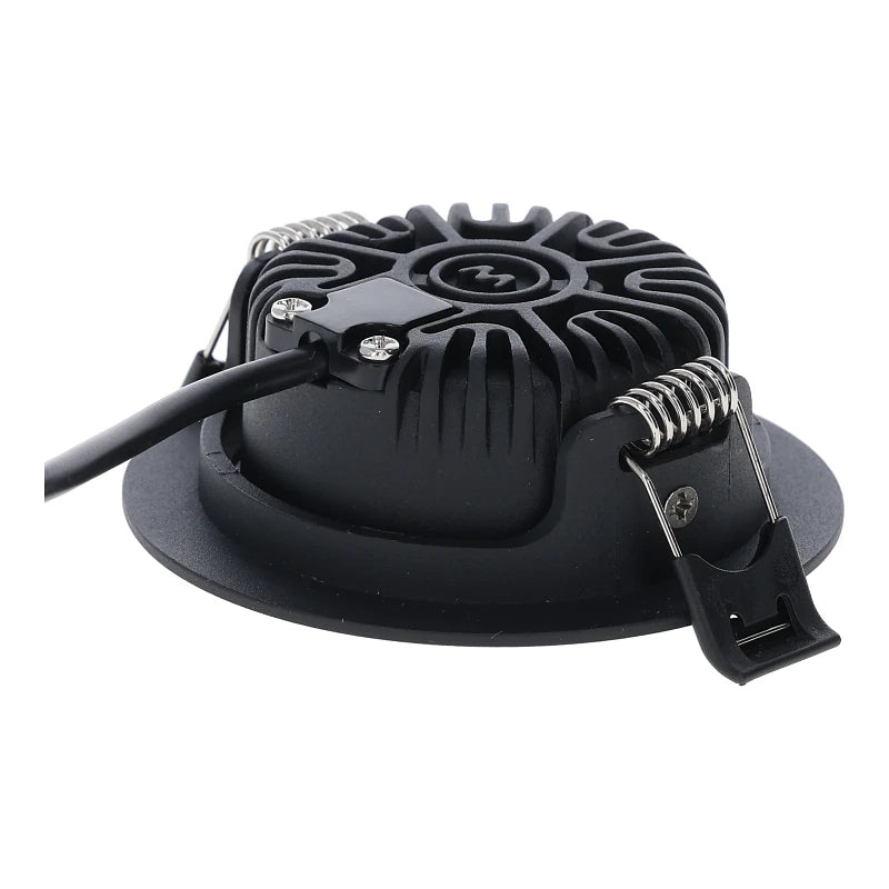 LED INBOUWSPOT | 5W | Ø81mm | DIM TO WARM | SLIM-FIT | ZWART