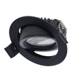 LED INBOUWSPOT | 5W | Ø81mm | DIM TO WARM | SLIM-FIT | ZWART