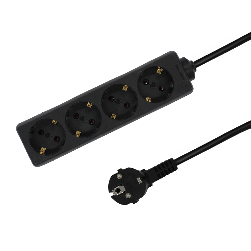 viervoudige-tafelcontactdoos-zwart-3-meter