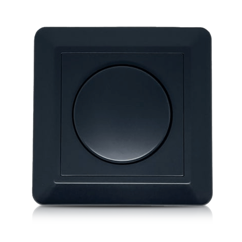 afdekplaat-zwart-enkel-dimmer