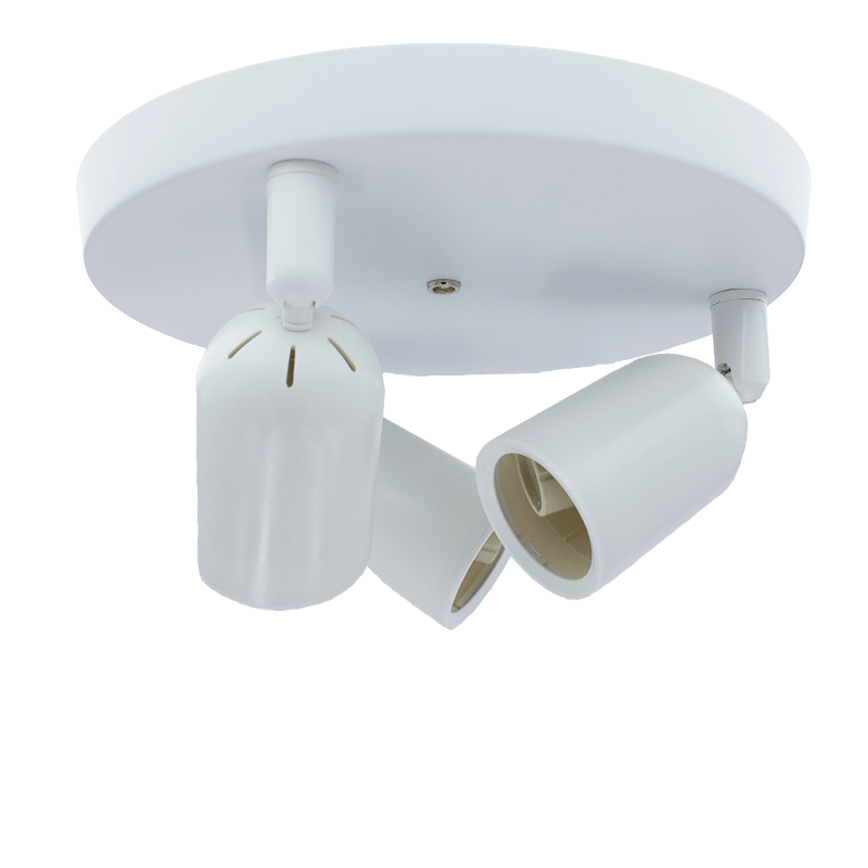 opbouwspot wit gu10 3 lichts