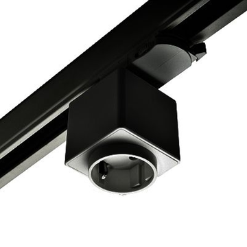 POWERGEAR 3-FASE STOPCONTACT ZWART