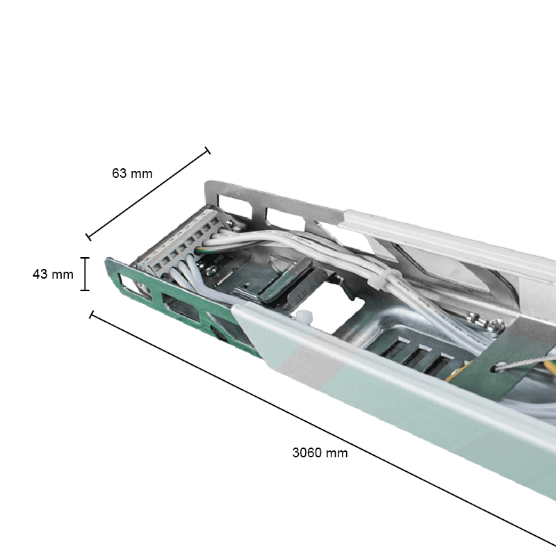 trunking voor led lichtlijn jupiter