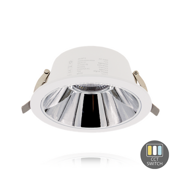 LED DOWNLIGHT | KERBER | CCT-SWITCH | Ø130MM | 16W | WIT