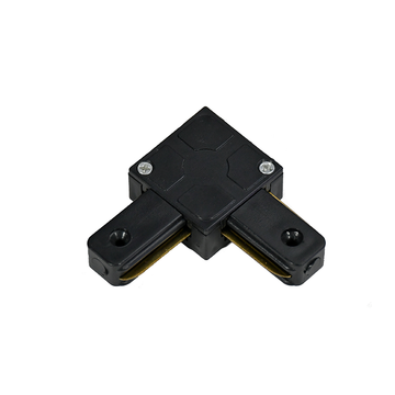 1-PHASE RAIL L-SHAPE CONNECTOR BLACK
