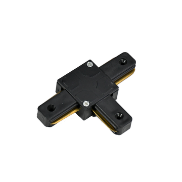 1-PHASE RAIL T-SHAPED CONNECTOR BLACK