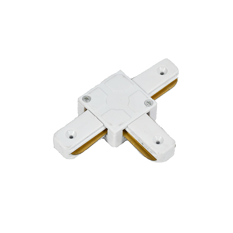 1-FASE RAIL T-VORM CONNECTOR WIT