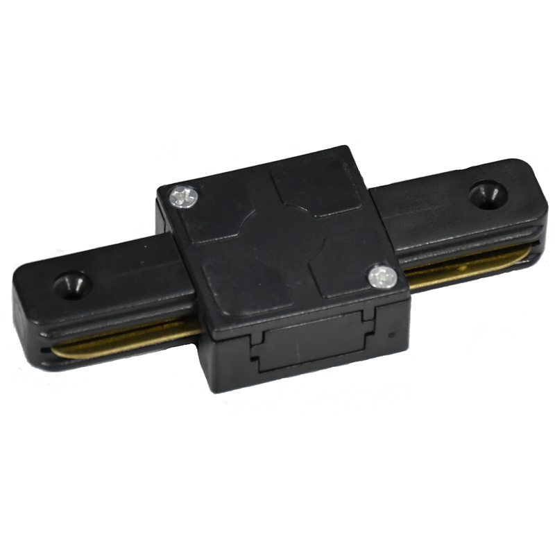 1-FASE RAIL I-VORM CONNECTOR ZWART