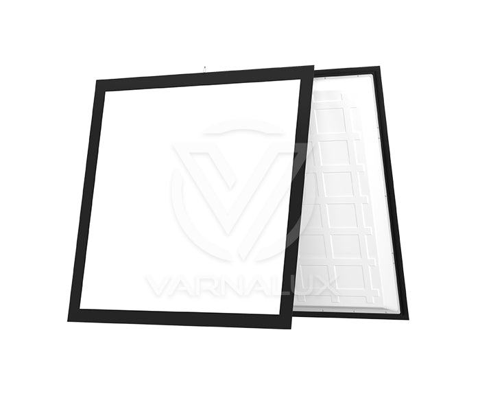 LED Backlit Panel 62×62 Black Frame 3CCT Switch (3000K/4000K/6000K)