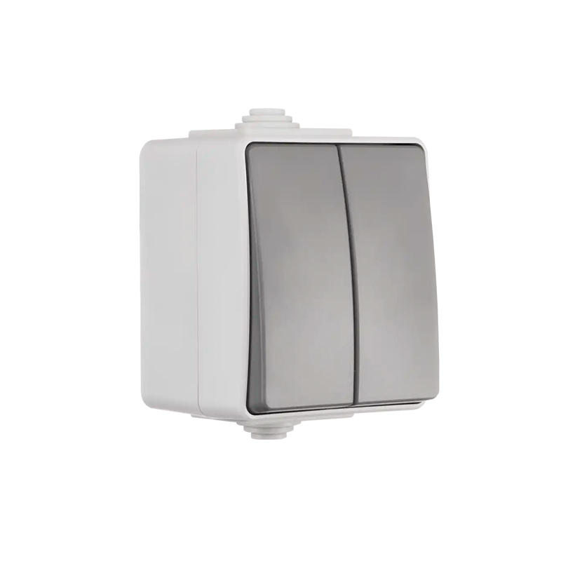 ION INDUSTRIES | OPBOUW SERIESCHAKELAAR | IP55 | GRIJS