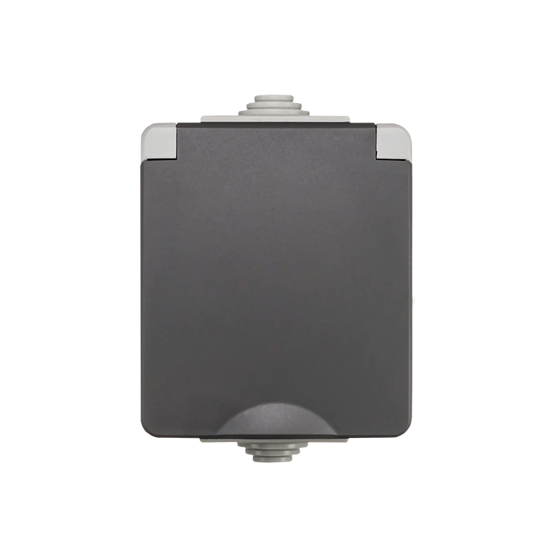 ION INDUSTRIES | OPBOUW WANDCONTACTDOOS | IP55 | GRIJS