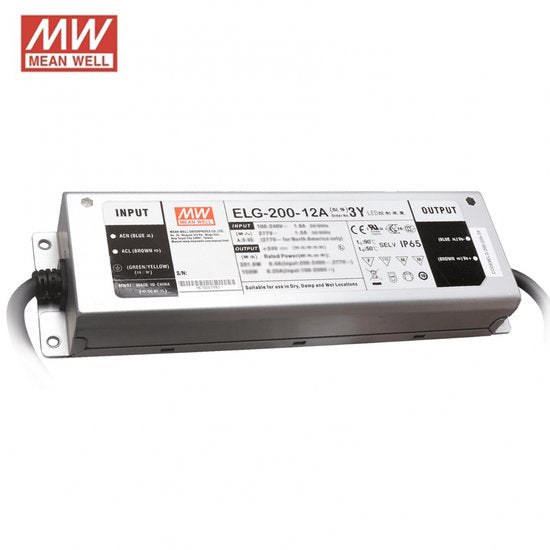 12V | MEANWELL DRIVER | IP65 | 200W