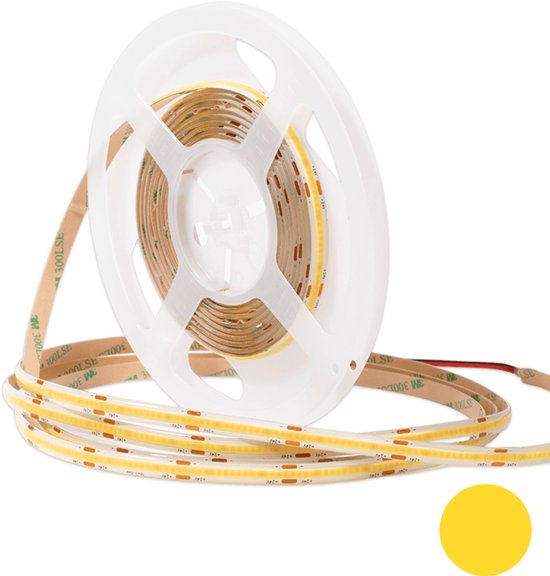 COB LEDSTRIP | 24V | IP65 | 5M | 10W/M | 3000K