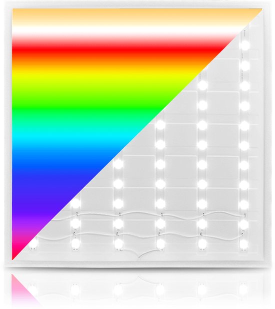 BACK-LIT LED PANEEL | RGB+CCT 30X30CM | 12W