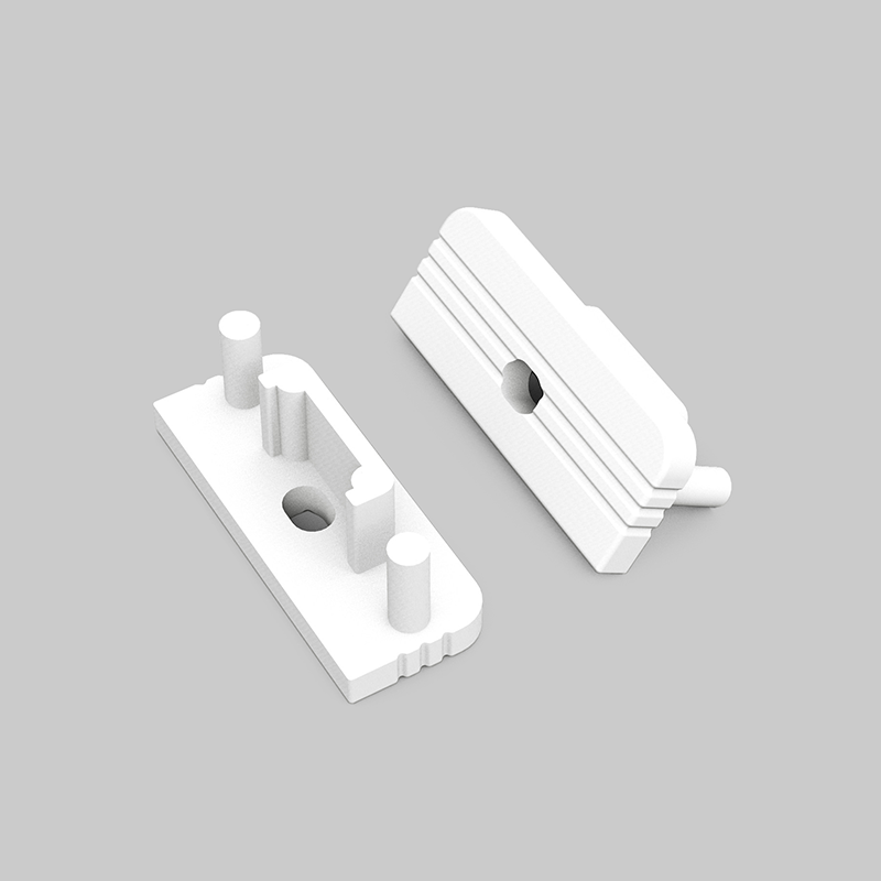 END CAP MET KABELOPENING | SURFACE | 10MM | 20 STUKS