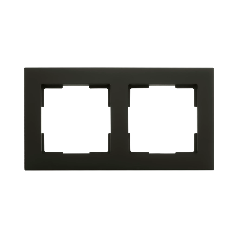 matzwart afdekraam 2 voudig